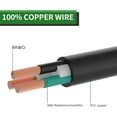 thumbnail image 5 of RVGUARD 250V 20 Feet Welder Extension Cord, Heavy Duty 8 AWG NEMA 6-50 STW Welding Cord with Power Indicator End, ETL Listed, 5 of 5