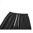 thumbnail image 3 of uikmnh Shorts Men Men's Summer Trendy Ice Silk Loose 5 Piece Beach Shorts Casual Pants Lightweight Comfortable Casual Wear Size:4XL, 3 of 6