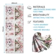 thumbnail image 2 of Fairy Princess Mushroom Pattern Hot Yoga Mat Towel Non Slip for Hot Yoga - Quick-Drying Yoga Mat Cover with 4 Corner Pockets with Travel Bag - Hot Yoga Towel Non Slip 70"x26", 2 of 6