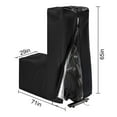 thumbnail image 1 of Bgsha Elliptical Cover For Home Use Elliptical Trainer Waterproof Dustproof Oxford Cloth Protective Cover Gym Fitness Accessories, 1 of 10