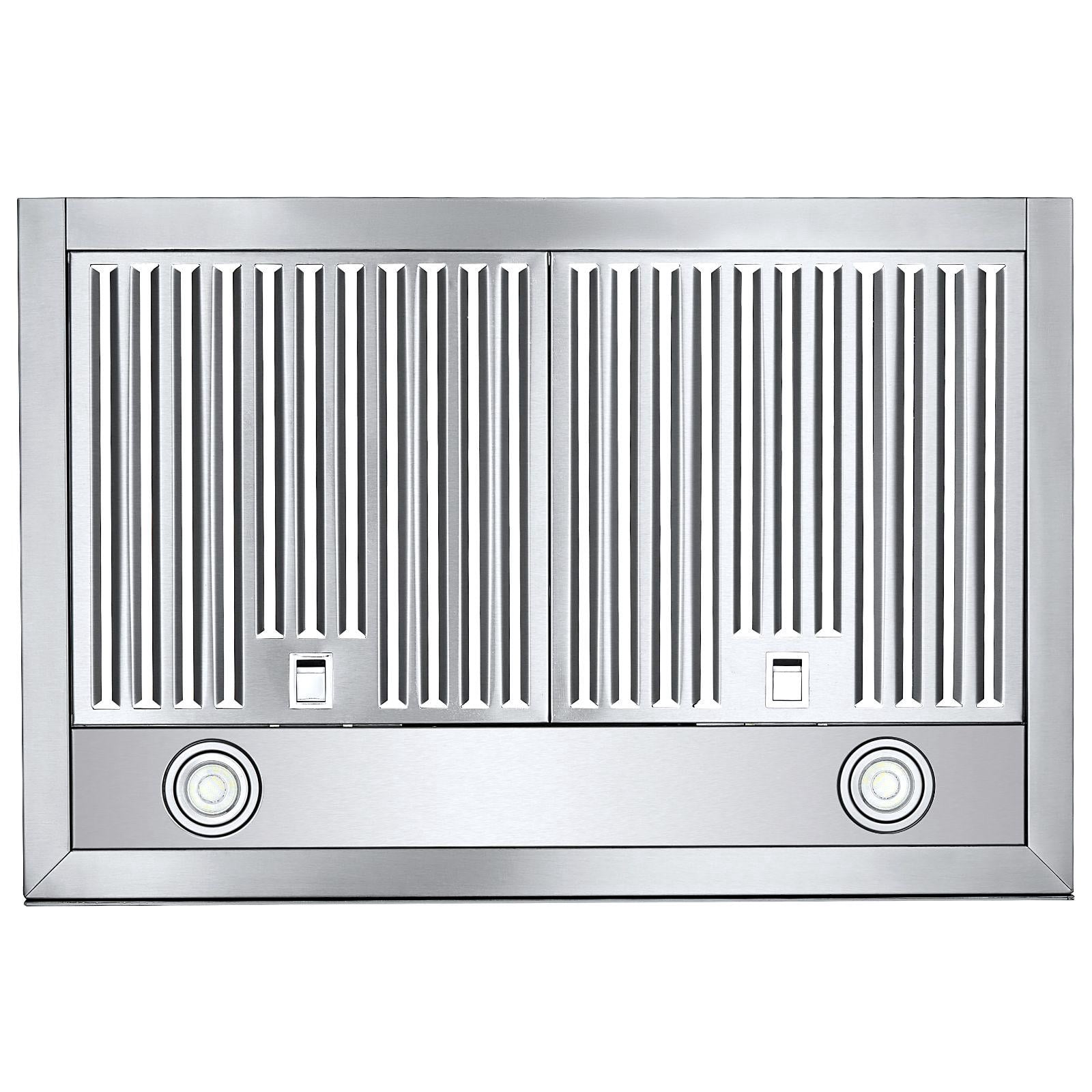 30 Inch Under Cabinet Range Hood 900CFM Dual Motor Stainless Steel Kitchen Vent with Gesture Touch Control LED Light 4 Speed Exhaust Fan