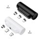 thumbnail image 5 of Seitruly Banco de energía con indicador de viaje 3000mAh Mini de externo para teléfono móvil conectores desmontables recargables Electrónica Negro, 5 of 6