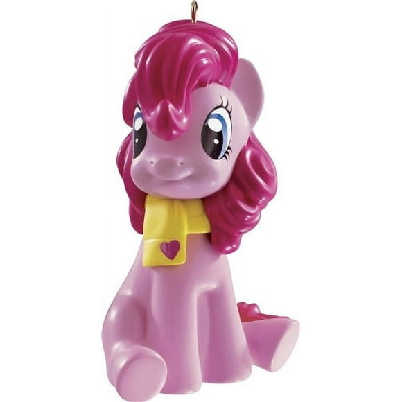 Carlton Cards 3" Pink and Yellow My Little Pony Pinkie Pie Christmas Ornament