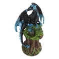 thumbnail image 4 of Ebros Blue Midnight Dragon Mother Guarding LED Translucent Egg Figurine Light, 4 of 9