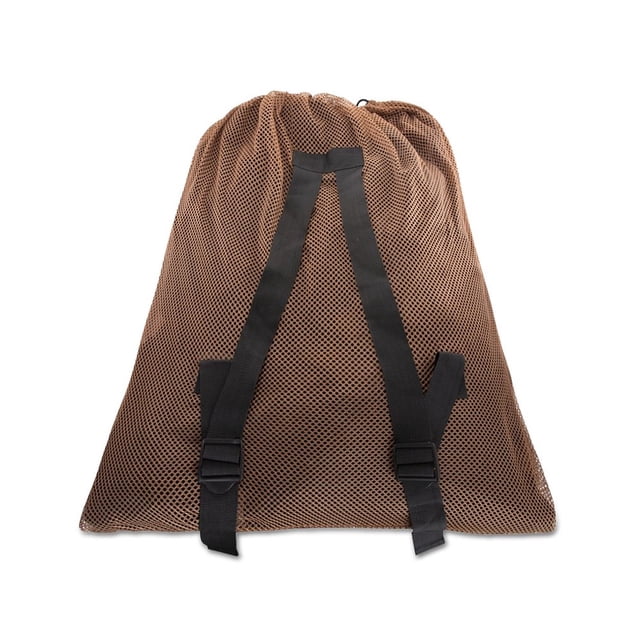EIMELI Mesh Bag Adjustable Turkey Waterfowl Bait Pouch Carry Bags with Shoulder Straps Drawstring Portable Luring Pocket