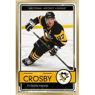 Women's Majestic Threads Sidney Crosby Black Pittsburgh Penguins Off  Shoulder Name & Number V-Neck Cropped