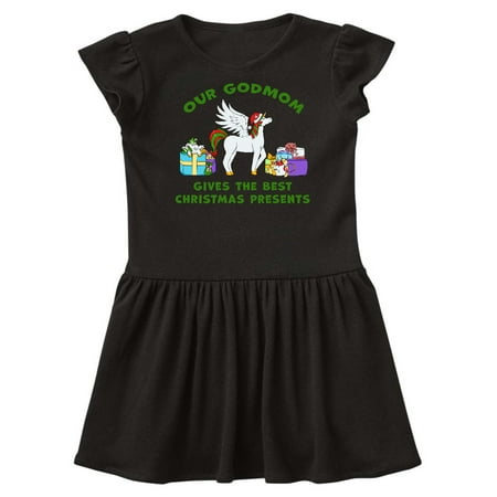 Our God Mom Gives the Best Christmas Presents in Green Infant (The Best Shirt Dresses)
