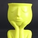 thumbnail image 4 of Plantas carnosas la escultura Humaniod para los plantadores interiores hogar, 4 of 7