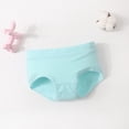 thumbnail image 2 of oelaio Girls Soft Panties Toddler Girls Cotton Underwear Comfortable Breathable Briefs Blue 6-8 Years, 2 of 7