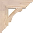 thumbnail image 3 of Ekena Millwork 3 1/2"W x 14"D x 14"H Legacy Traditional Smooth Bracket, Douglas Fir, 3 of 4