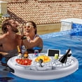 thumbnail image 4 of Pool Drink Holder Floats,Inflatable Floating Drink Holder with 8 Holes Large Capacity,Drink Float for Pool Party Beach Accessories Floaties, 4 of 7