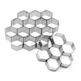 thumbnail image 5 of Nkmbld Molds for Baking Stainless Steel Honeycomb Mini Hexagon Cutting Die Household Frying Baking Gadget, Diy Handmade Baking Tools for Cake Decoration, 5 of 6