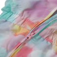 thumbnail image 4 of Kid Autumn Winter Ski Pants Solid Color Tie Dye Print Zipper Suspender Pants, 4 of 6