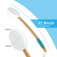 "EEEkit Extra Self Reach Body Application, 18"" Long Handle Sponge