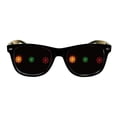 thumbnail image 1 of Lunettes de Feux d'Artifice de Noël diffraction Flocon de Neige Effets Spéciaux Lunettes de Soleil Boule de Fête, 1 of 5