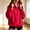 Red, variant on NominalSnug Womens Half Zip Oversized Sweatshirts Fleece Long Sleeve Pullover Tops Fall Fashion Clothes