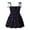 Dark Blue Cherry, variant on Kids Toddler Girls Summer Dress Princess Tutu Skirt Sleeveless Halter Sundress Beach Clothes
