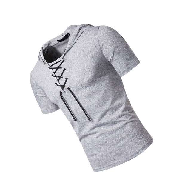 Sudadera con capucha Minnieouse gimnasio hombre gris claro XXL