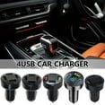 thumbnail image 2 of COOLHOOD USB Car Charging Adapter 66W 4 Port Fast Automobile Charging Adapter 4.8A/Quick Charging 3.0+2.4A/66W+3.1A USB Charging, 2 of 5