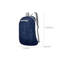 thumbnail image 3 of Cagogo Foldable Backpack, Lightweight Portable Daypack for Hiking Travel, Large Capacity Water Resistant Sports Backpack, Durable Foldable Backpack for Outdoor Camping Gym Workout, 3 of 7