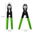 thumbnail image 3 of LJNYFDC Rust-resistant Fishing Crimping Tool Fishing Crimping Pliers Non Slip Ergonomic Handle Alloy Steel Wire Rope Crimping Tools Swager Crimper Durable and Reliable for Fishing, 3 of 7