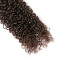 thumbnail image 5 of Jerry Curly Medium Brown #4 Bundles Human Hair Brazilian Hair Weave Bundles Remy Hair Extensions - 26 inch, 5 of 5