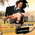 thumbnail image 6 of 2PCS White Graduation Cap Headband Insert, Anti-Slip Graduation Hat Holder for Curly Hair, Secure Fit Hairband Accessory, Keeps Hairstyle Natural and Stable, 6 of 10