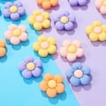 thumbnail image 4 of unbranded 50Ud Cabochones Planos De Flores De Resina Colores Surtidos Para Embellecer Accesorios Y Artes, 4 of 5