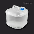 thumbnail image 5 of Collapsible Water Container Camping Water Storage Cubes Jug with Spigot Foldable 15L for Outdoor New, 5 of 5