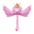 thumbnail image 1 of Máquina de burbujas,Varita de burbujas de princesa con luz y música,Máquina de burbujas automática portátil,Soplador de burbujas para niños con forma de corazón,Regalos de cumpleaños de, 1 of 9