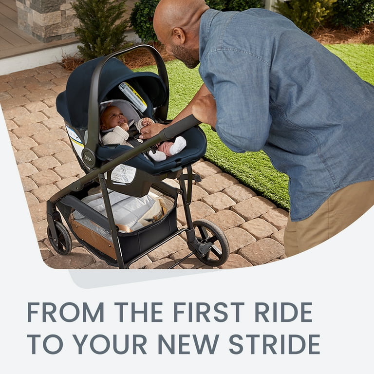 Britax Willow Brook Baby Travel System Infant Car Seat and Stroller Combo Navy Glacier Walmart