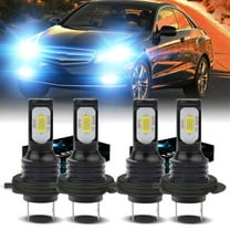 H7 Headlights for 2006-2013 Mercedes-Benz E350 H7 LED High/Low Beam 8000K Ice Blue