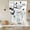 White Black, variant on Chinese Painting Balloon Curtains 63 Inch Length for Living Room/Bedroom, Traditional Culture Cool Bird Tree Branch Rod Pocket Privacy Door Curtains Decorative Tie Up Shade for Window 52"x63"