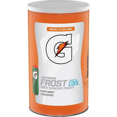 Gatorade Thirst Quencher Glacier Cherry Sports Drink Mix Powder, 76.5 oz Canister