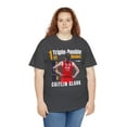 thumbnail image 5 of Indiana Caitlin Clark #22 Record Cartoon Women Basketball Unisex Cotton Tee, 5 of 7