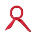 thumbnail image 1 of INSPIRE CHIC 70cm Women Scarves Plain Solid Color Pure Square Neck Scarf Neckerchief Red, 1 of 5