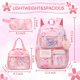 thumbnail image 5 of Mochila escolar Alrisg Lovely para niñas de 17 pulgadas, rosa, 5 of 7