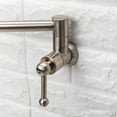 thumbnail image 2 of Logmey Wall Mount Pot Filler Kitchen Faucet,Brushed Nickel Stretchable Folding Kitchen Faucet, 2 of 5