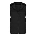 thumbnail image 6 of ZACPNCV Men Winter Thicken Cotton Sleeveless Coat Warm Detachable Outwear Waistcoat Hooded Vest Jacket Black, 6 of 6