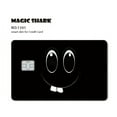thumbnail image 1 of 1pc Watemelon Gold Coin Hunter Anime Cartoon Smile Matte Front Cover Sticker Film Skin for Metro Debit Credit Card, 1 of 7