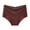 Wine, variant on Bigersell Womens Underwear Cotton Clearance Boy Shorts Underwear Women Boyshort Thongs Panty Style P-917 Cotton Plus Size Panties Thong Bikini Briefs Mid Waist Women Cheeky Panties White 3Xl