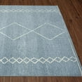thumbnail image 5 of Luxe Weavers Boho Moroccan Geometric Blue 6x9 Area Rug, Modern Home Décor Rug, 5 of 10