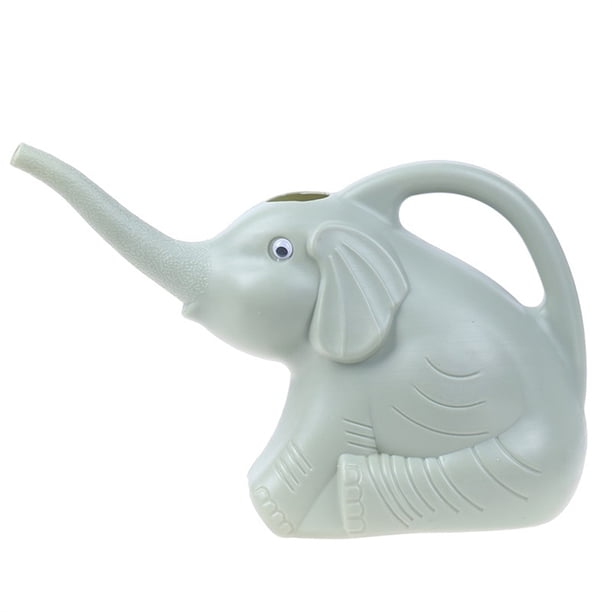 Elefante forma regadera maceta hogar jardín flores plantas riego herramienta suculentas maceta jardinería botella de agua