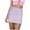 Purple, variant on XZNGL Womens Spring/Summer Printed Mesh Double Slim Wrapped Hip Skirt