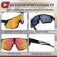 thumbnail image 5 of Gafas de motocicleta únicas 1 Pc, anti-reflejo, tri-acetato de celulosa, PC UV400, gafas de sol para deportes al aire libre para motocross, bicicleta de tierra, ATV, marco negro, lente roja, 5 of 6