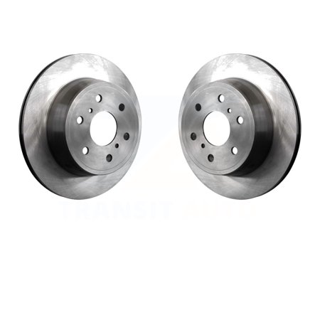 Rear Disc Brake Rotors Pair For Chevrolet Silverado 1500 GMC Sierra