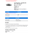 thumbnail image 2 of Front Brake Rotor - Compatible with 2019 - 2020 Toyota 86, 2 of 2