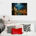thumbnail image 4 of GOSMITH  Paris City Canvas Art - Home Decor Wall Art Print Poster Painting, 4 of 4