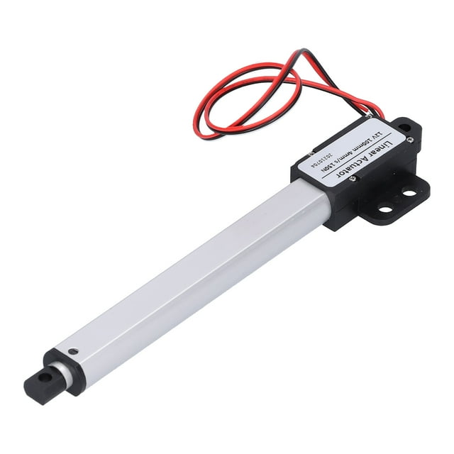 Actionneur Linéaire Mini Actionneur Linéaire Course Actionneur Linéaire 100mm 12V Tension d'Entrée Faible Bruit Protection contre les Courts-Circuits Mini Actionneur Électrique Linéaire 4mm/s-150n