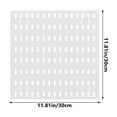 thumbnail image 3 of Amzcrzy Storage Rack No Hole Household Wall Shelves Hole Board Dormitory Kitchen Shelves Partition Hooks Wall Hanging Storage Puzzle Organization and Storage Dorm Room Essentials Room Decor, 3 of 7